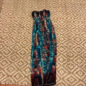 Boho stunning Tye Dye maxi dress